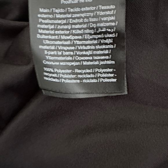 Vero Moda Black and Gray Printed Long-Sleeve Wrap Dress - Picture 6 of 6